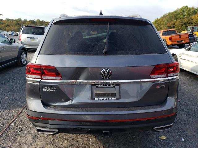 1V2BR2CA0MC601278 - 2021 VOLKSWAGEN ATLAS SEL GRAY photo 6