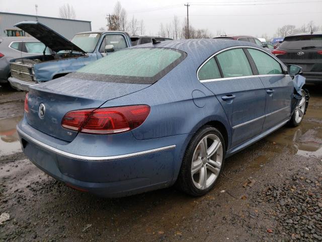 WVWBP7AN7GE504484 - 2016 VOLKSWAGEN CC BASE BLUE photo 3