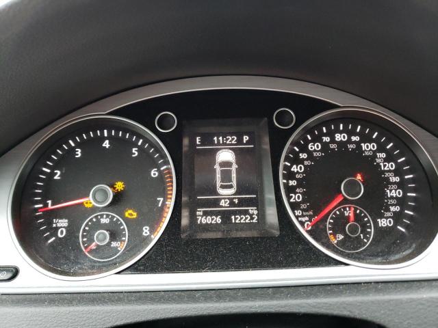 WVWBP7AN7GE504484 - 2016 VOLKSWAGEN CC BASE BLUE photo 9