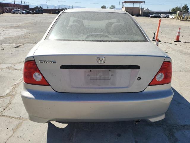 1HGEM22144L078184 - 2004 HONDA CIVIC DX VP GRAY photo 6