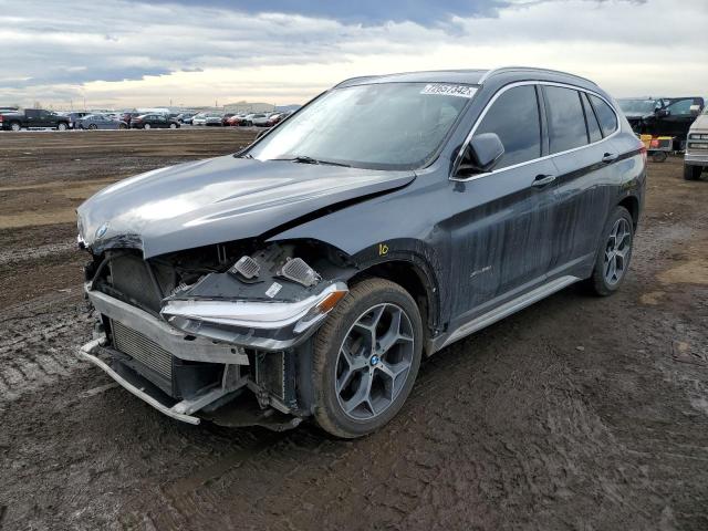 WBXHT3C31H5F87329 - 2017 BMW X1 XDRIVE28I GRAY photo 1