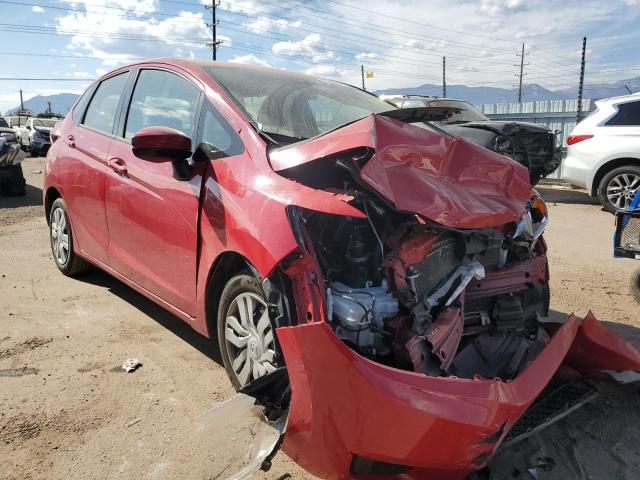 JHMGK5H57HS002445 - 2017 HONDA FIT LX RED photo 4