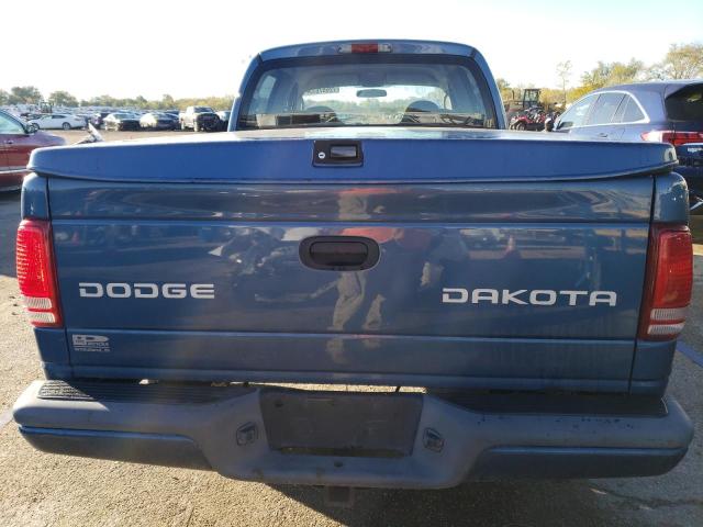 1D7HG38N93S249590 - 2003 DODGE DAKOTA QUAD SPORT BLUE photo 6