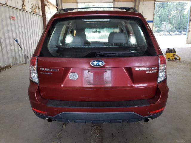 JF2SH6BC6AH801368 - 2010 SUBARU FORESTER XS Bordeaux Foto 6