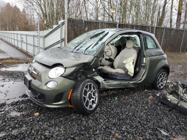 3C3CFFKH6JT425636 - 2018 FIAT 500 POP GREEN photo 1