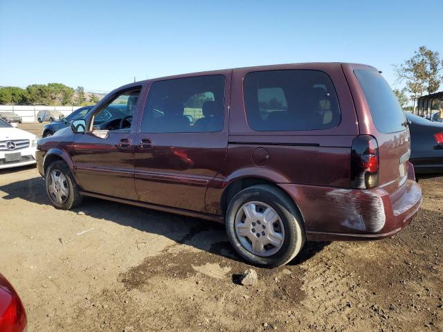 1GNDV23L16D229218 - 2006 CHEVROLET UPLANDER LS BURGUNDY photo 2
