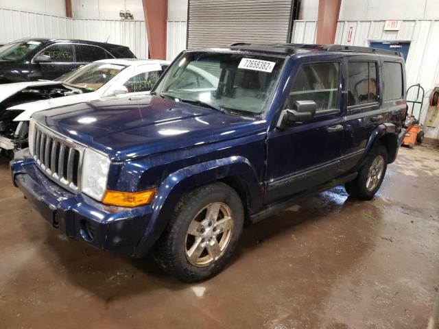 1J8HG48N16C151810 - 2006 JEEP COMMANDER BLUE photo 1