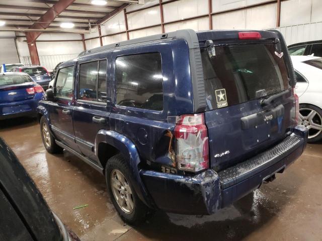 1J8HG48N16C151810 - 2006 JEEP COMMANDER BLUE photo 2