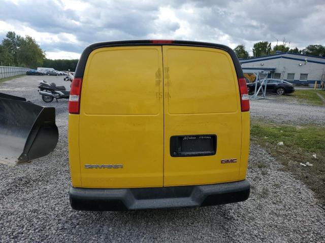 1GTW7AFG2L1252203 - 2020 GMC SAVANA G2500 YELLOW photo 6