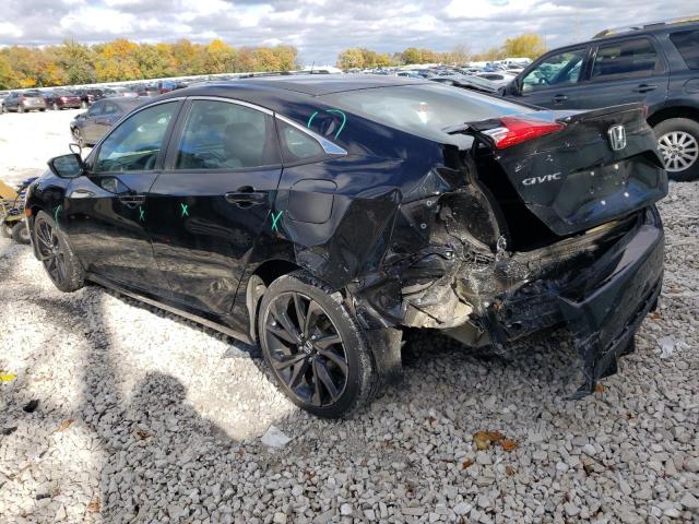 2HGFC2F85LH599778 - 2020 HONDA CIVIC SPORT 黑色 照片 2