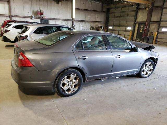 3FAHP0HG2AR123970 - 2010 FORD FUSION SE GRAY photo 3