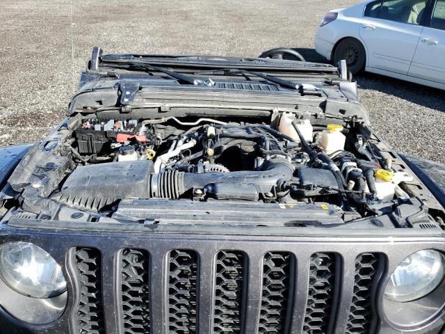 1C6JJTBG2NL119145 - 2022 JEEP GLADIATOR RUBICON SILVER photo 11