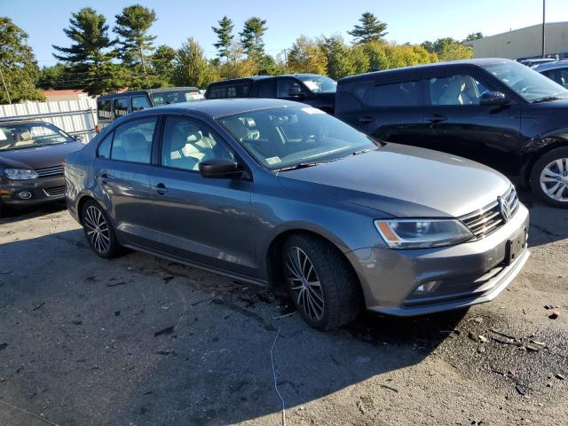 3VWD17AJXFM215421 - 2015 VOLKSWAGEN JETTA SE GRAY photo 4