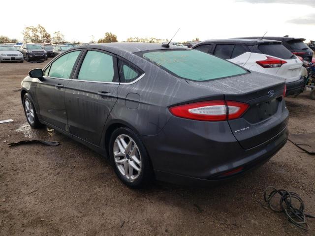 3FA6P0H74GR299211 - 2016 FORD FUSION SE GRAY photo 2