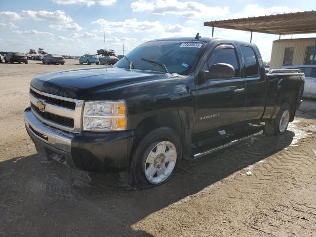 1GCSKREA7AZ281574 - 2010 CHEVROLET SILVERADO K1500 LS BLACK photo 2