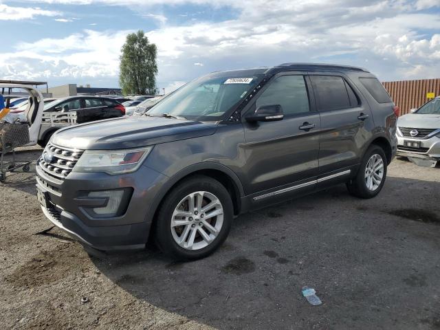 1FM5K7D88GGB34549 - 2016 FORD EXPLORER XLT GRAY photo 1