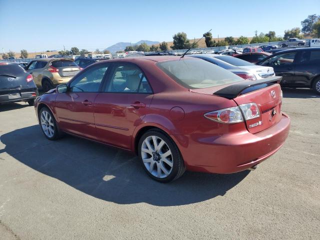 1YVHP80DX65M34612 - 2006 MAZDA 6 S RED photo 2