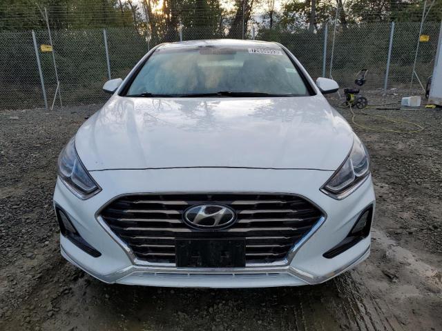 5NPE24AF4KH783727 - 2019 HYUNDAI SONATA SE WHITE photo 5