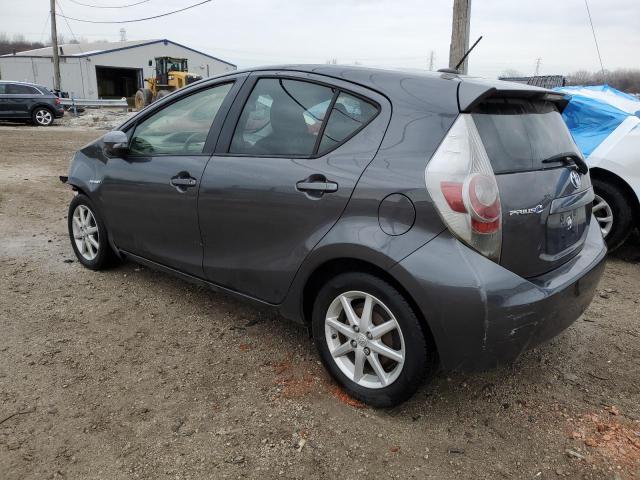 JTDKDTB36C1021472 - 2012 TOYOTA PRIUS C GRAY photo 2