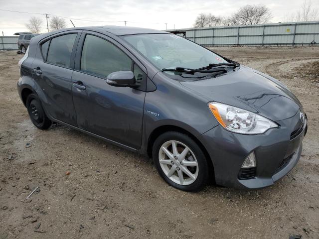 JTDKDTB36C1021472 - 2012 TOYOTA PRIUS C GRAY photo 4