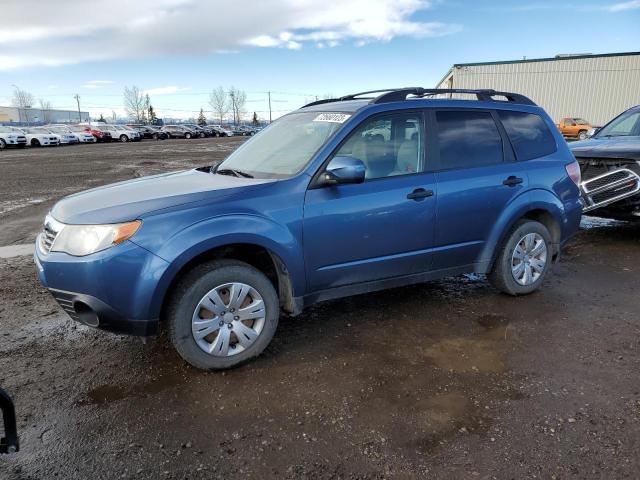 JF2SH6BCXAG772821 - 2010 SUBARU FORESTER XS BLUE photo 1