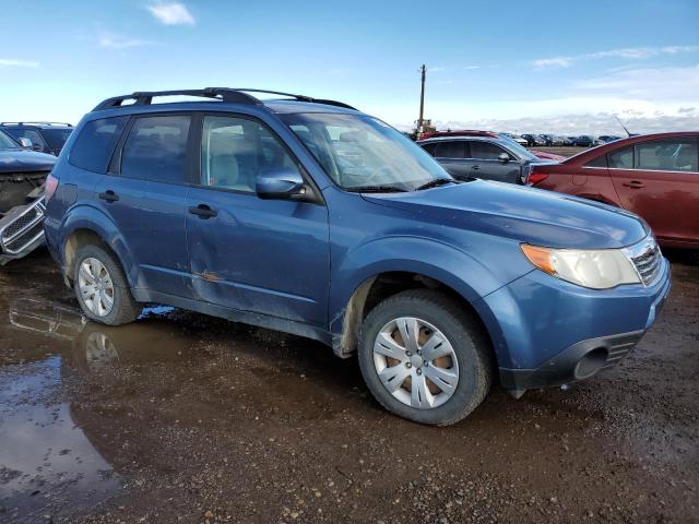 JF2SH6BCXAG772821 - 2010 SUBARU FORESTER XS BLUE photo 4