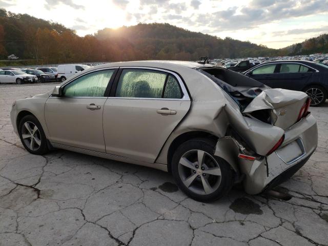 1G1ZC5E16BF200046 - 2011 CHEVROLET MALIBU 1LT GOLD photo 2