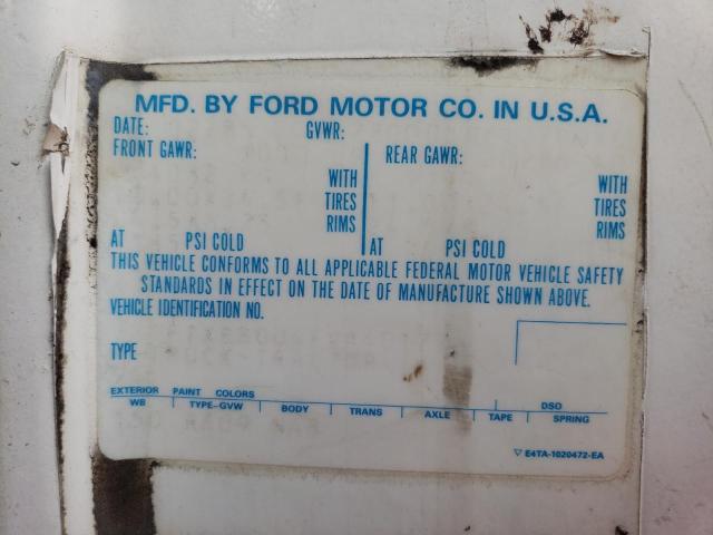 1FTXR80U4FVA40177 - 1985 FORD N-SERIES LN8000 WHITE photo 13