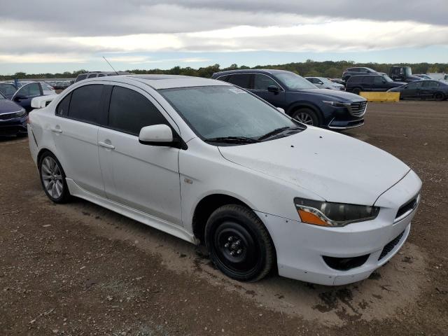 JA3AU86U28U038897 - 2008 MITSUBISHI LANCER GTS WHITE photo 4