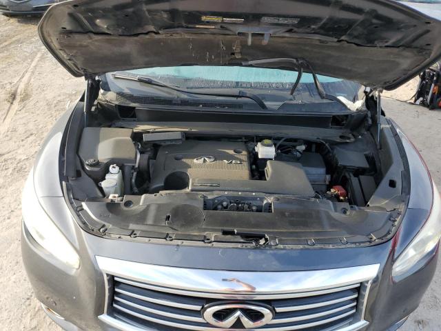 5N1AL0MMXDC337235 - 2013 INFINITI JX35 GRAY photo 12