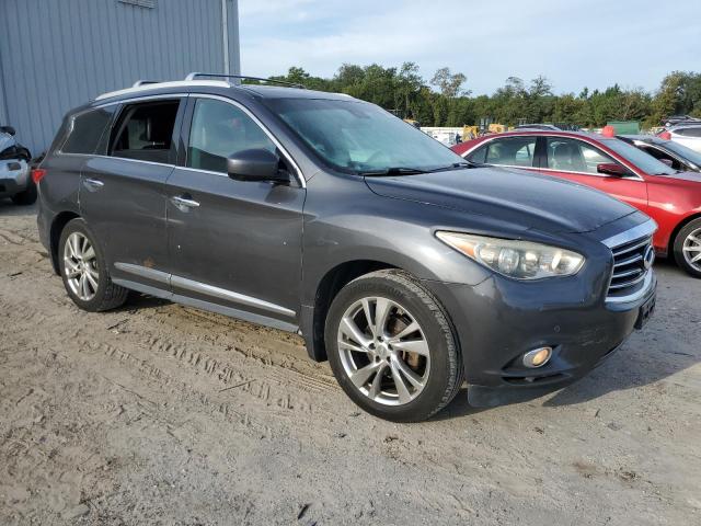 5N1AL0MMXDC337235 - 2013 INFINITI JX35 GRAY photo 4