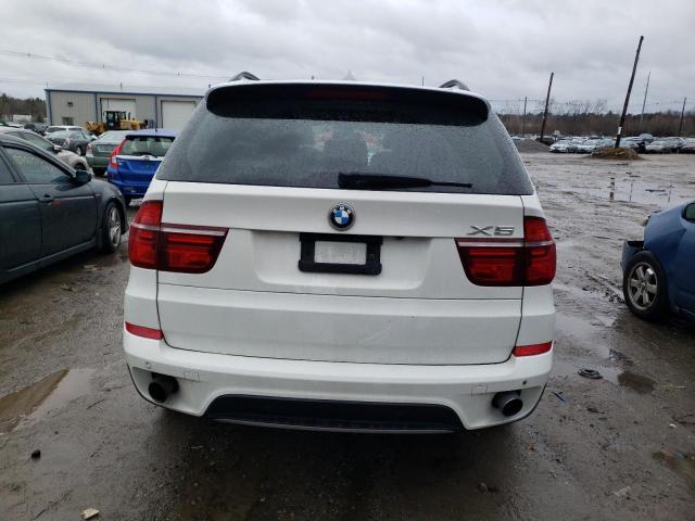 5UXZV4C52D0B07999 - 2013 BMW X5 XDRIVE35I WHITE photo 6