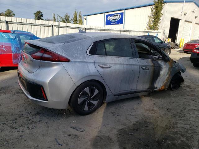 KMHC75LC4JU090481 - 2018 HYUNDAI IONIQ SEL SILVER photo 3