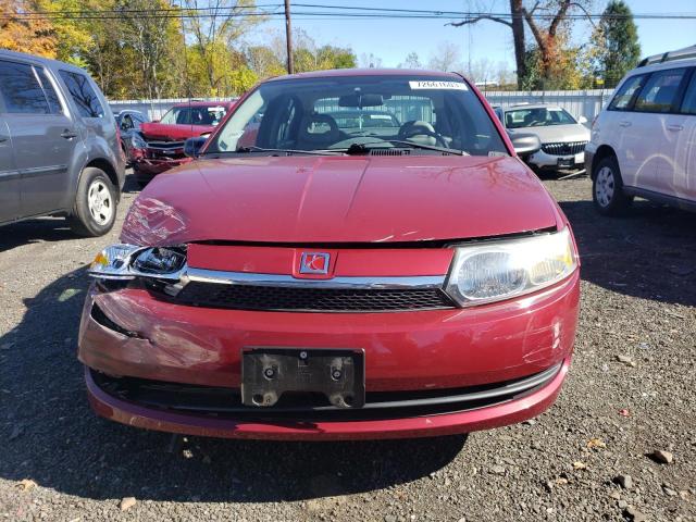 1G8AG54F04Z115432 - 2004 SATURN ION LEVEL 1 RED photo 5