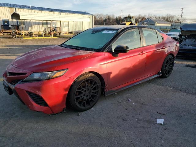 4T1NZ1AK6LU037421 - 2020 TOYOTA CAMRY TRD RED photo 1