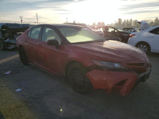 4T1NZ1AK6LU037421 - 2020 TOYOTA CAMRY TRD RED photo 4