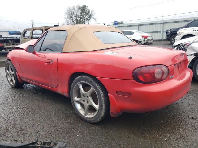 JM1NB353410209652 - 2001 MAZDA MX-5 MIATA BASE RED photo 2