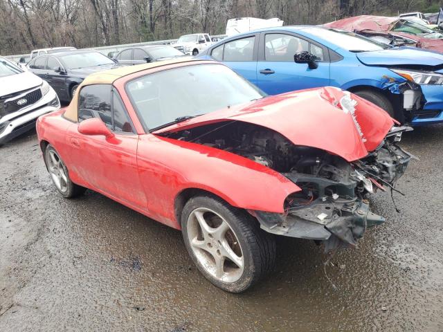 JM1NB353410209652 - 2001 MAZDA MX-5 MIATA BASE RED photo 4