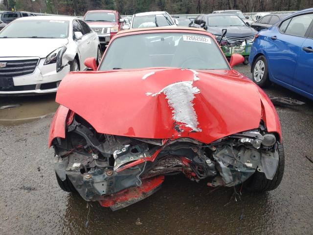 JM1NB353410209652 - 2001 MAZDA MX-5 MIATA BASE RED photo 5
