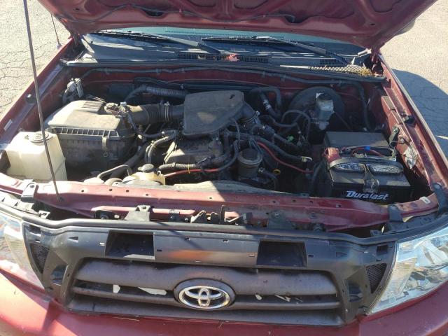 5TETX22N65Z058568 - 2005 TOYOTA TACOMA ACCESS CAB წითელი ფოტო 11