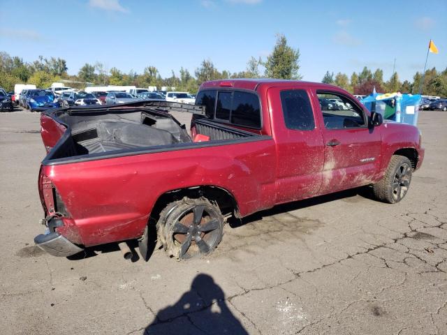 5TETX22N65Z058568 - 2005 TOYOTA TACOMA ACCESS CAB წითელი ფოტო 3