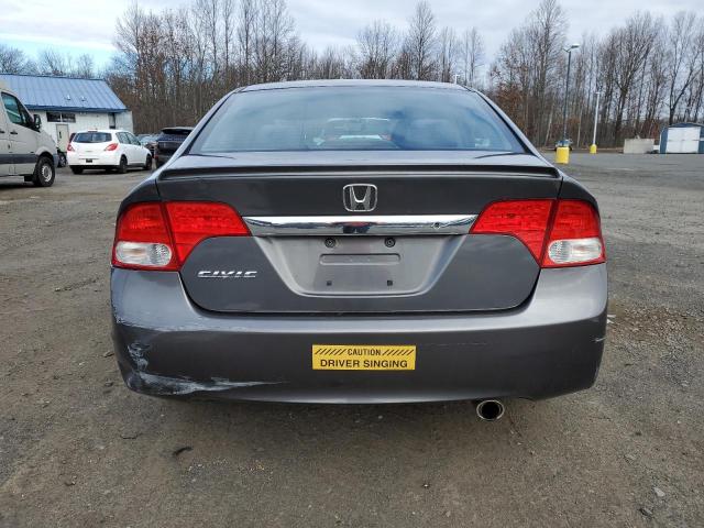 2HGFA1F62BH520144 - 2011 HONDA CIVIC LX-S رمادي صورة 6