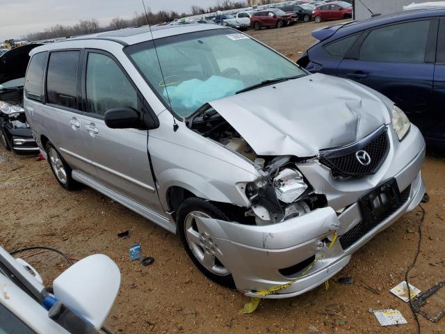 JM3LW28JX20330646 - 2002 MAZDA MPV WAGON SILVER photo 4