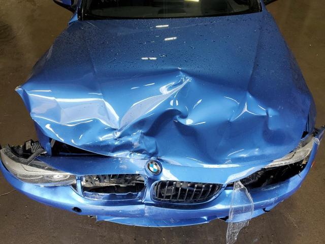 WBA4W9C08LFJ88698 - 2020 BMW 440XI BLUE photo 11