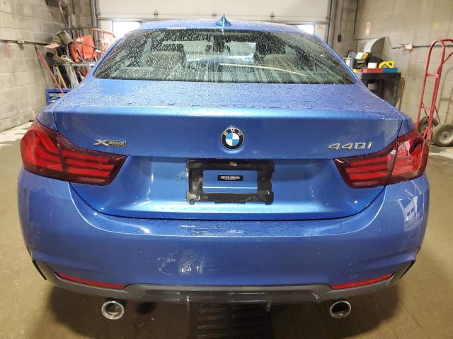 WBA4W9C08LFJ88698 - 2020 BMW 440XI BLUE photo 6