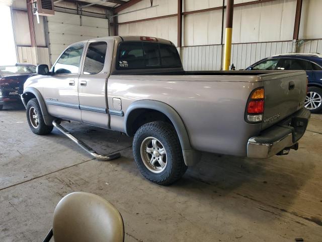 5TBBT4415YS053403 - 2000 TOYOTA TUNDRA ACCESS CAB ვერცხლისფერი ფოტო 2