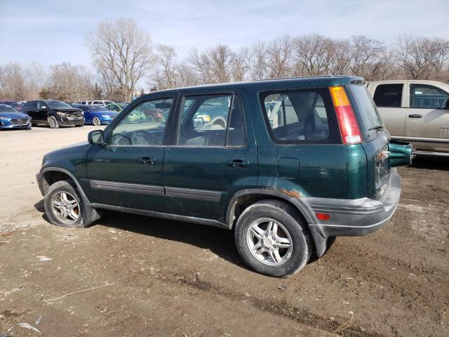 JHLRD186X1C014582 - 2001 HONDA CR-V EX GREEN photo 2