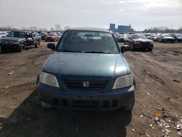 JHLRD186X1C014582 - 2001 HONDA CR-V EX GREEN photo 5