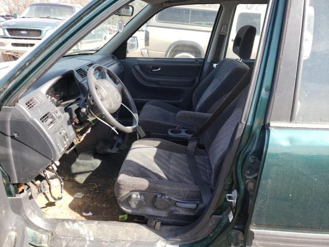 JHLRD186X1C014582 - 2001 HONDA CR-V EX GREEN photo 7