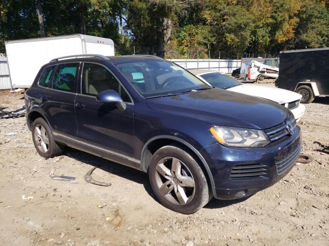 WVGFF9BP3BD005949 - 2011 VOLKSWAGEN TOUAREG V6 BLUE photo 4